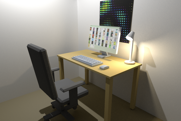 Three.js Room